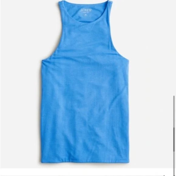 J. CREW Formknit High Neck Tank Top Sleeveless Knit Top NWT Size M - Picture 1 of 4